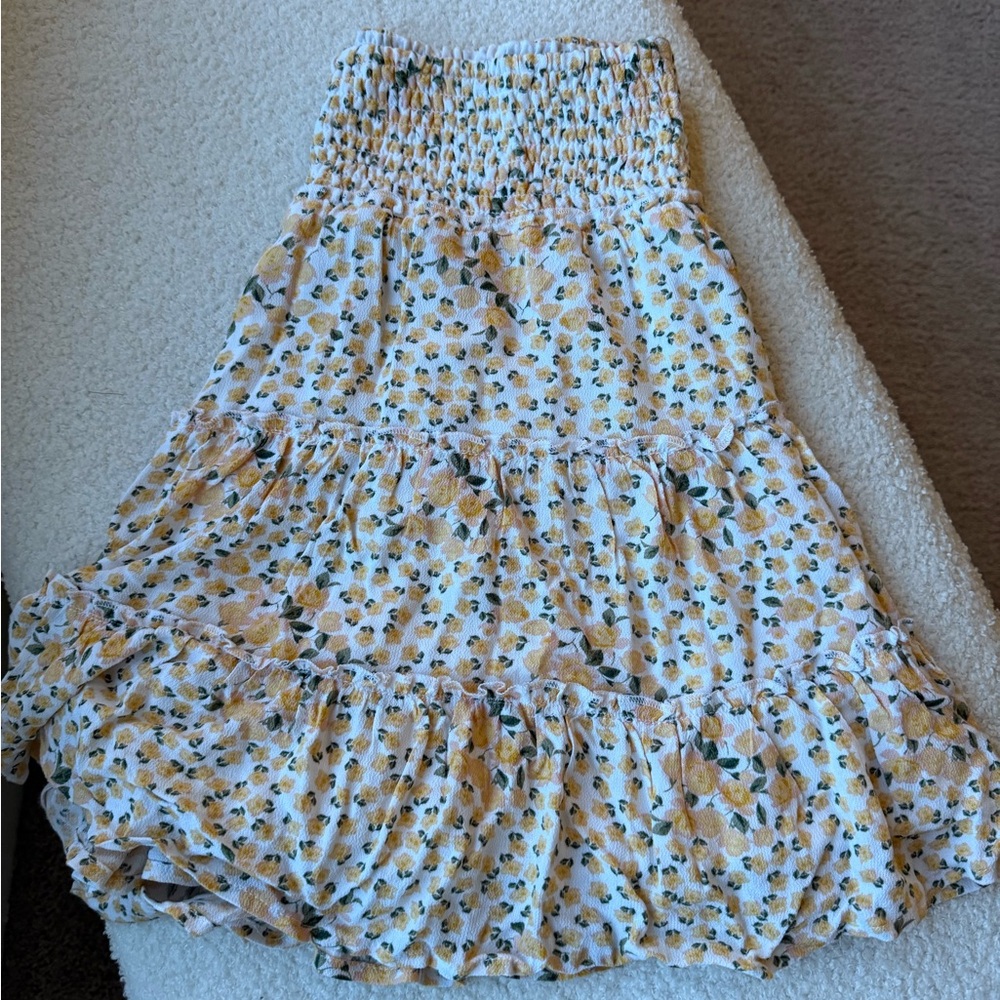 Floral Print Women's Skirt - Picture 2 of 4